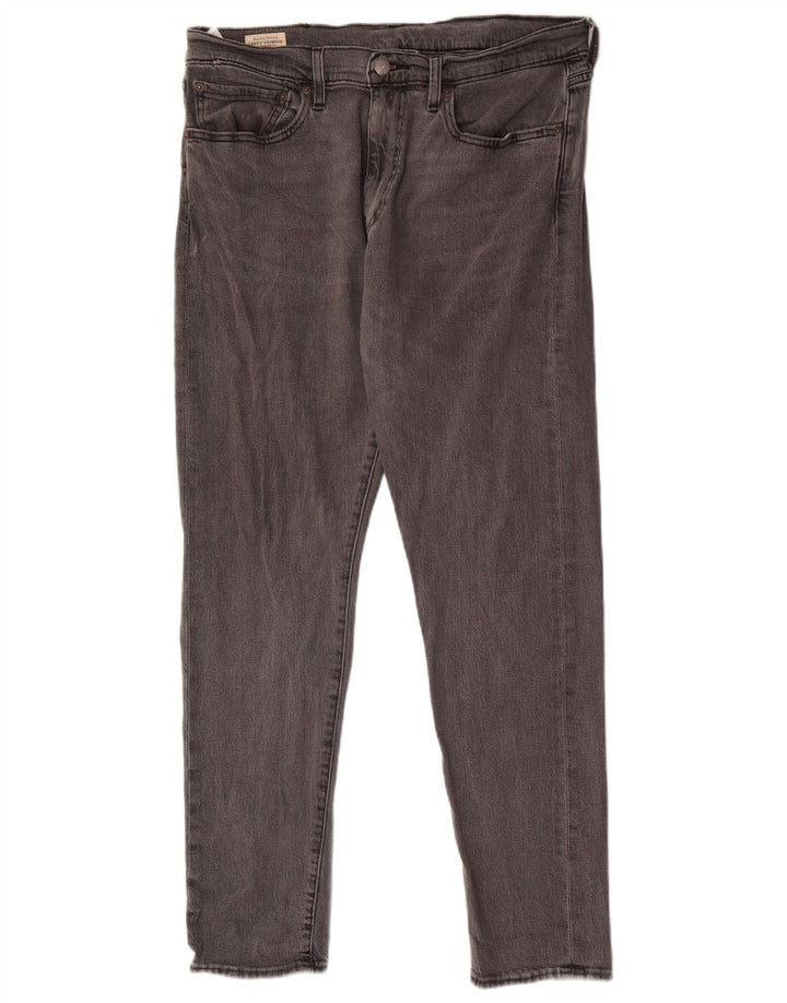 Męskie jeansy Levi's 512 Slim Tapered W34 L32 Szara bawełna