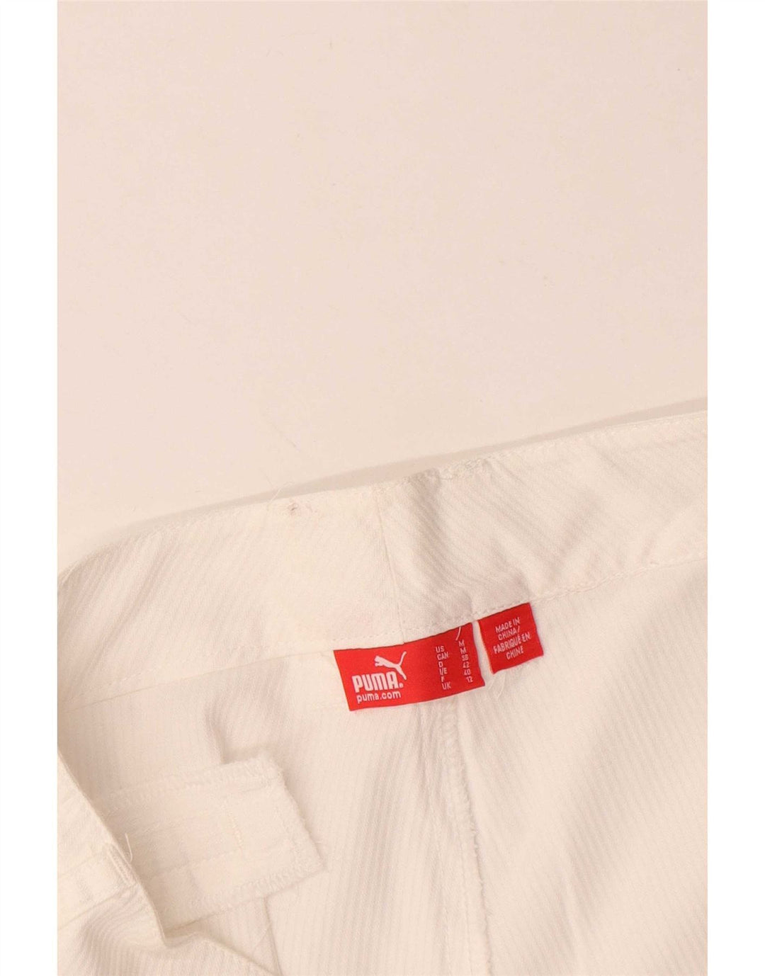 Damskie spodenki Puma UK 12 Medium W34 Białe prążki