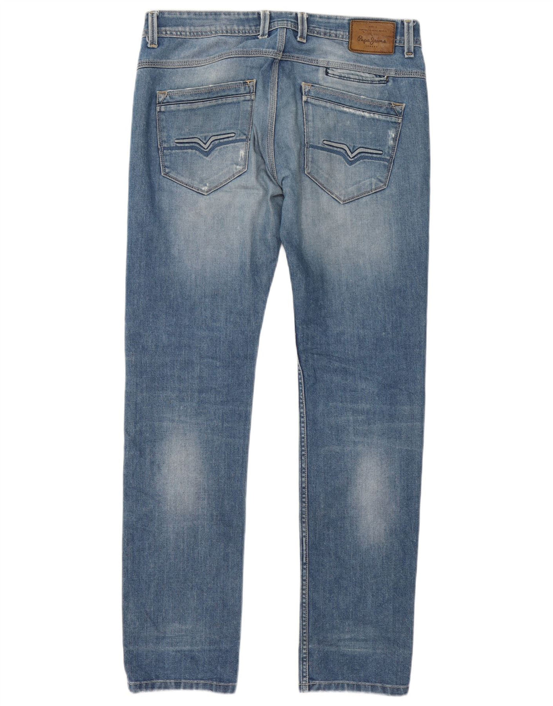 PEPE Jeans Damskie jeansy slim w trudnej sytuacji W34 L34 Niebieska bawełna