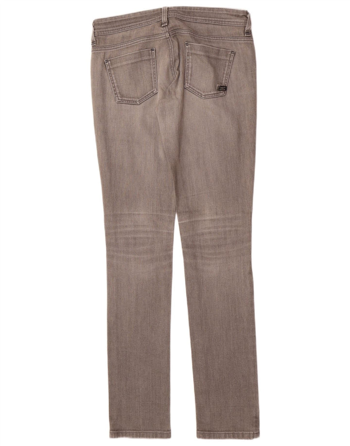 Damskie jeansy skinny Massimo Dutti W28 L33 Szara bawełna