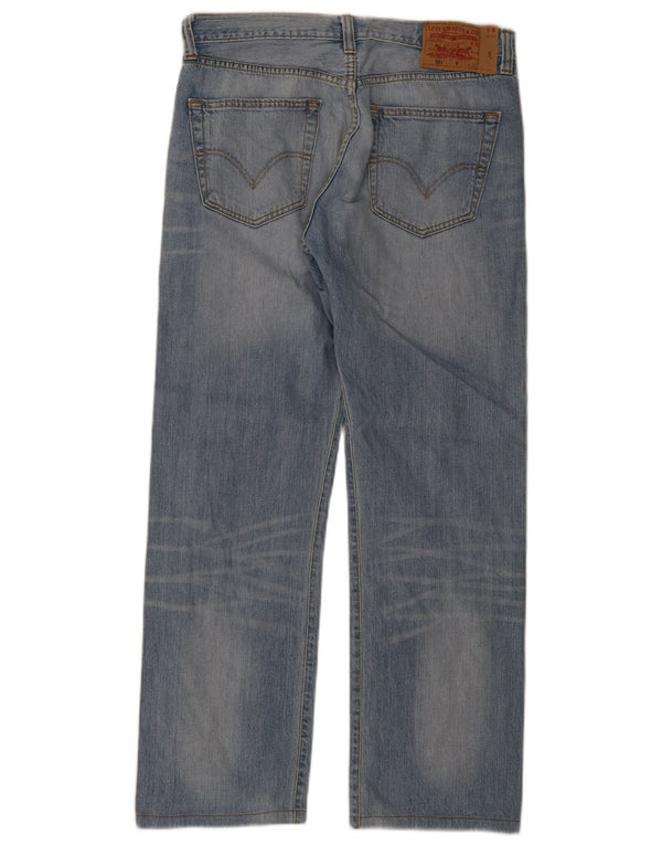 Męskie dżinsy Levi's 501 Straight W34 L30 Niebieskie