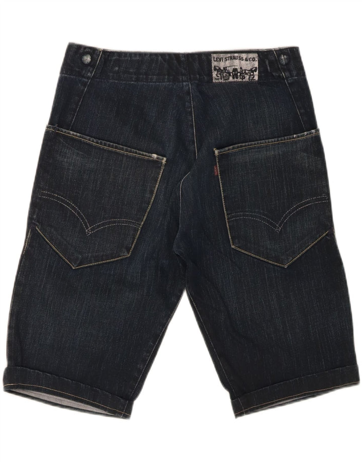 LEVI'S Mens Denim Shorts W32 Medium  Navy Blue Vintage Levi's and Second-Hand Levi's from Messina Hembry 