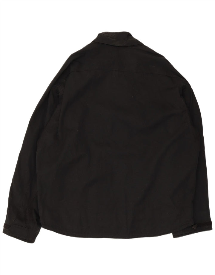 Męska kurtka bomberka Levi's UK 42 XL, czarna bawełna