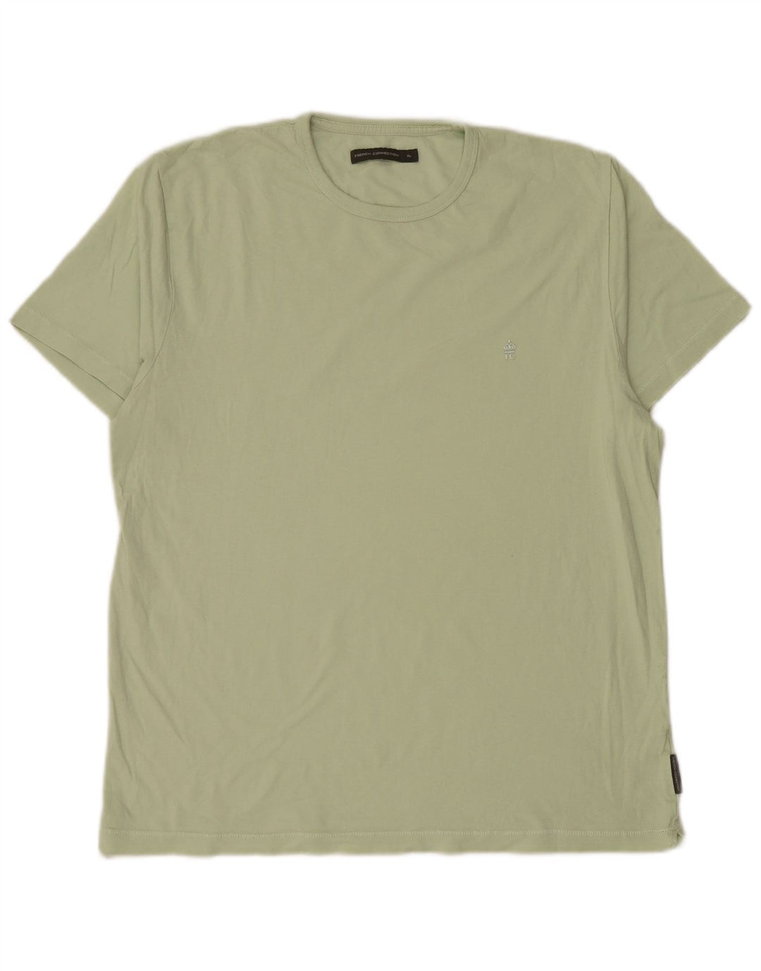 T-shirt męski French Connection Top XL, zielony, bawełniany