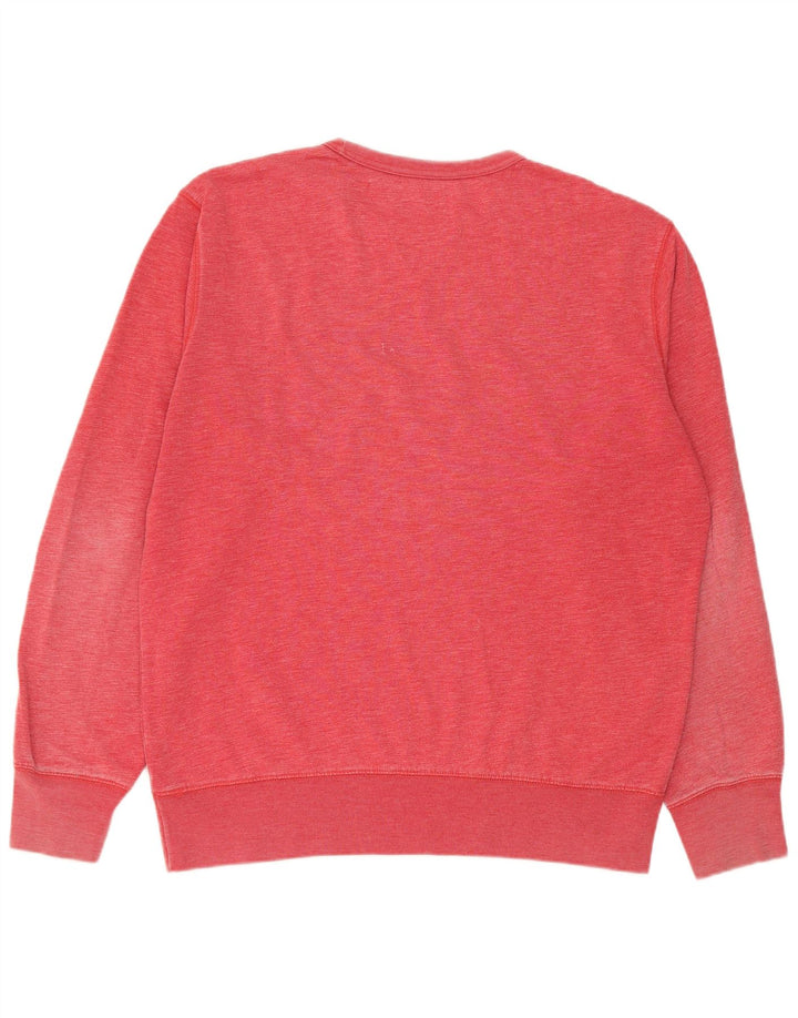 Męski sweter Levi's o standardowym kroju, duży, czerwony