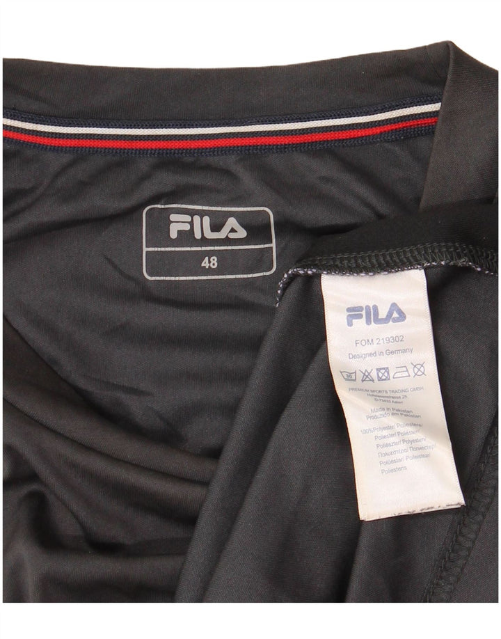 T-shirt męski FILA Top IT 48 Poliester w kolorze średnioszarym