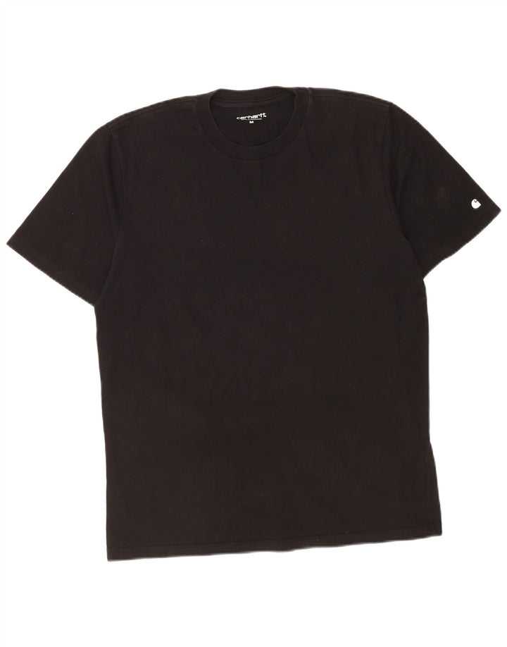 T-shirt męski Carhartt, średni czarny, bawełniany