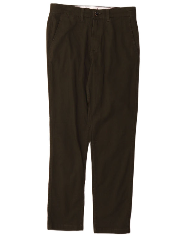 Męskie proste spodnie chino Jack & Jones W30 L30, bawełna khaki