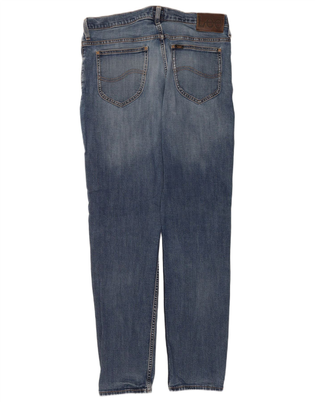 Męskie jeansy Lee Rider Slim W33 L32 Niebieskie bawełniane
