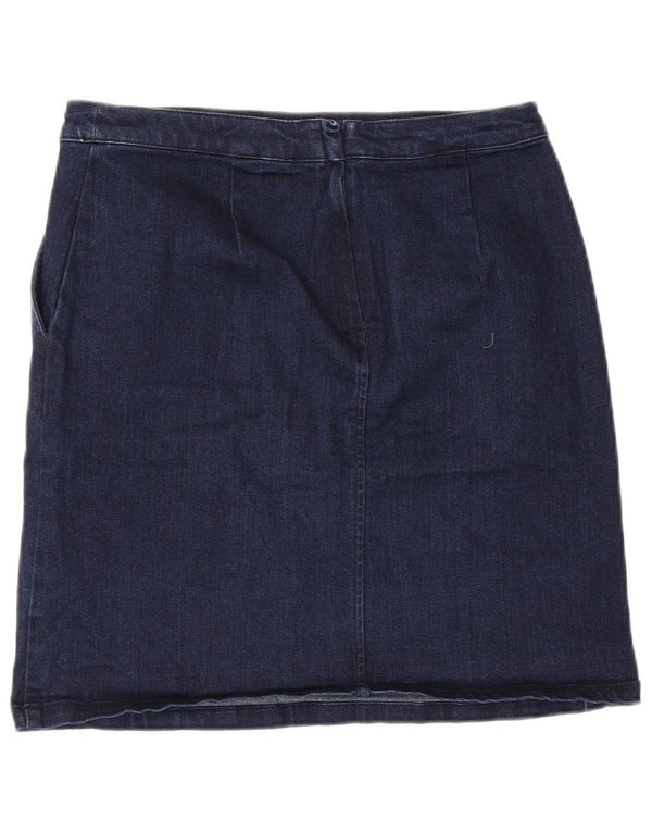 Spódnica dżinsowa damska Warehouse UK 10 Small W28 Granatowa bawełna