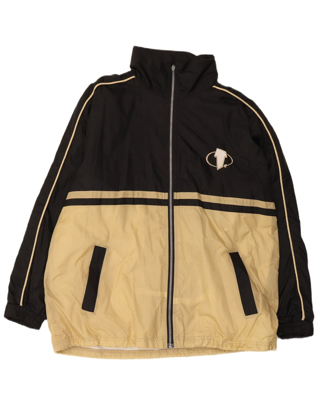 FREEMAN T. PORTER Męska kurtka dresowa z grafiką XL w kolorze beżowym