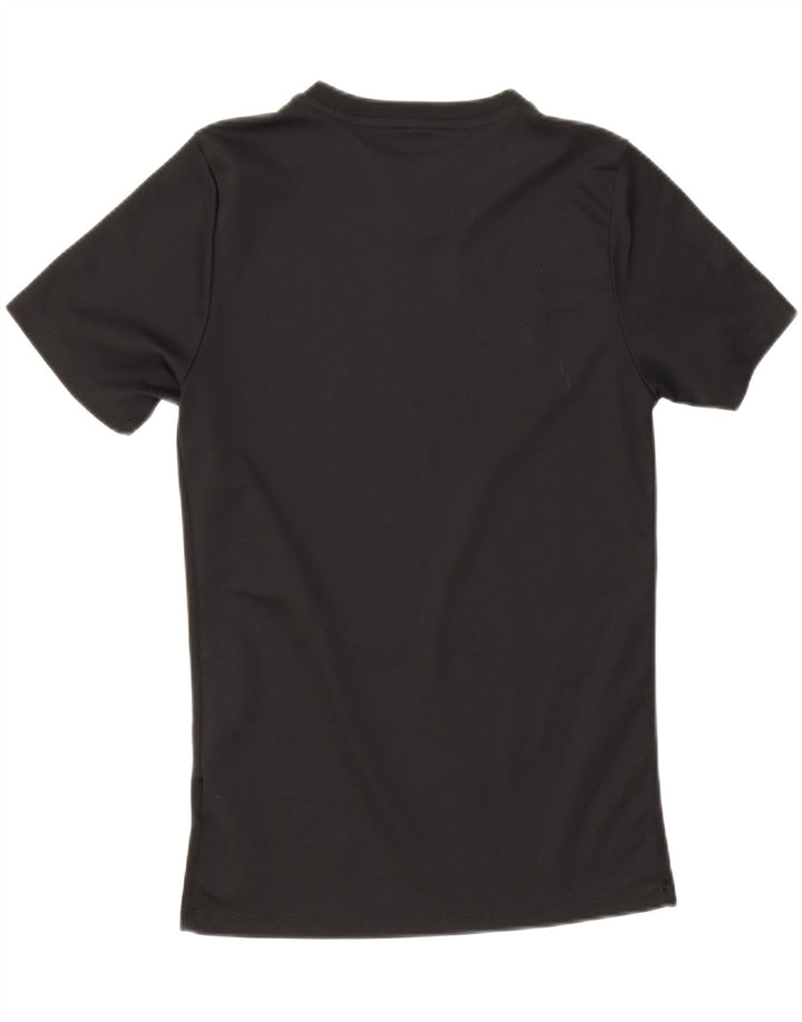 Męski T-shirt Nike Dri Fit, mały, czarny poliester
