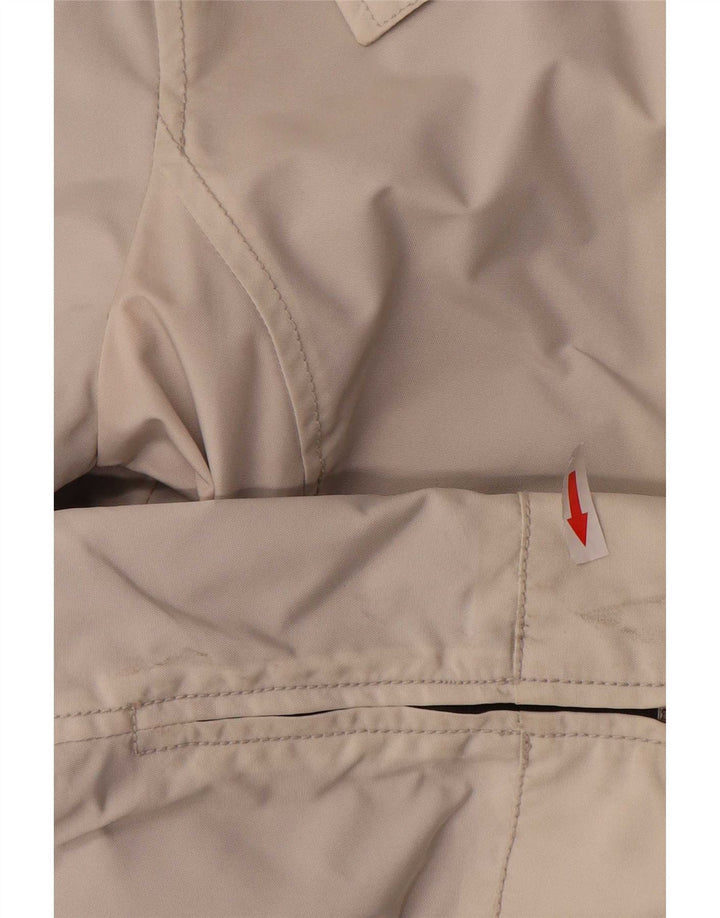 Damska kurtka przeciwdeszczowa z kapturem Refrigiwear UK 10 Small, szary poliamid