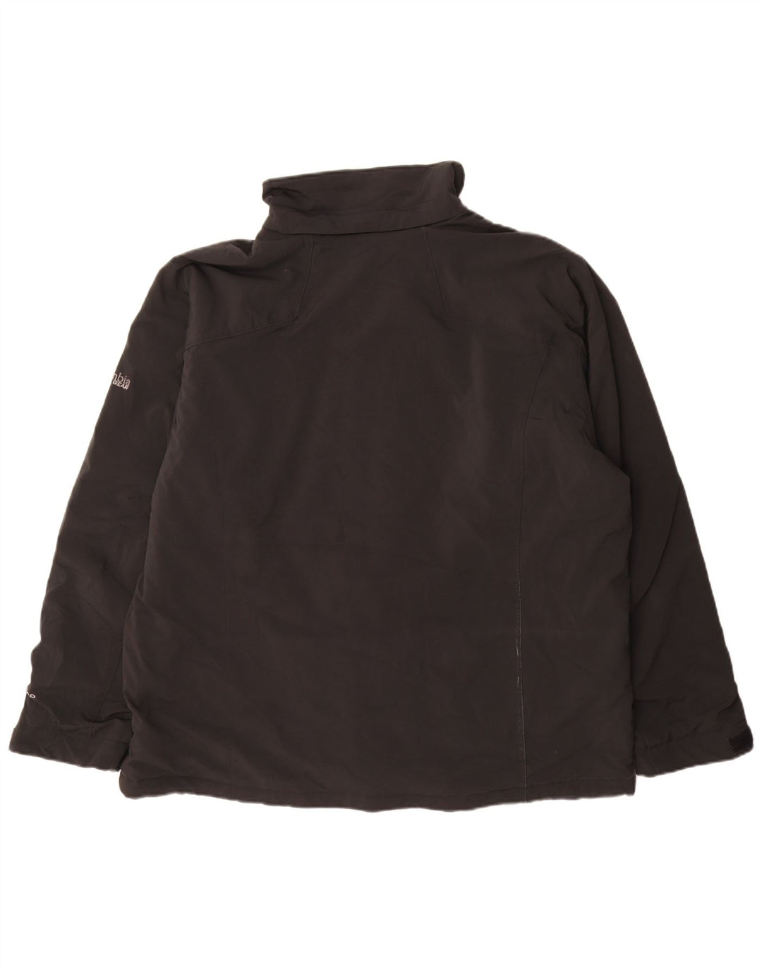 Męska kurtka wiatrówka Columbia UK 42 XL, czarny poliester