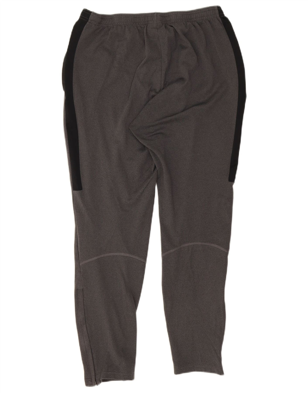Męskie spodnie dresowe Nike Dri Fit, małe, szare, poliestrowe