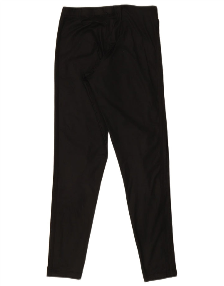 Legginsy damskie ADIDAS UK 8, małe, czarne, poliestrowe