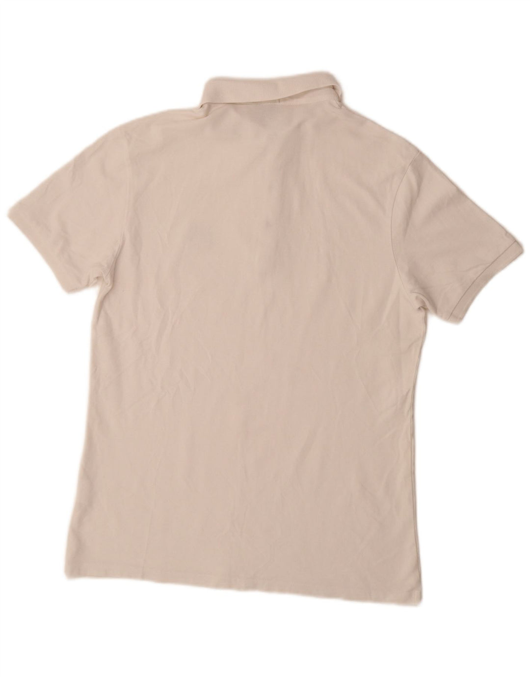 Męska koszulka polo slim fit HUGO BOSS, duża, biała, bawełniana