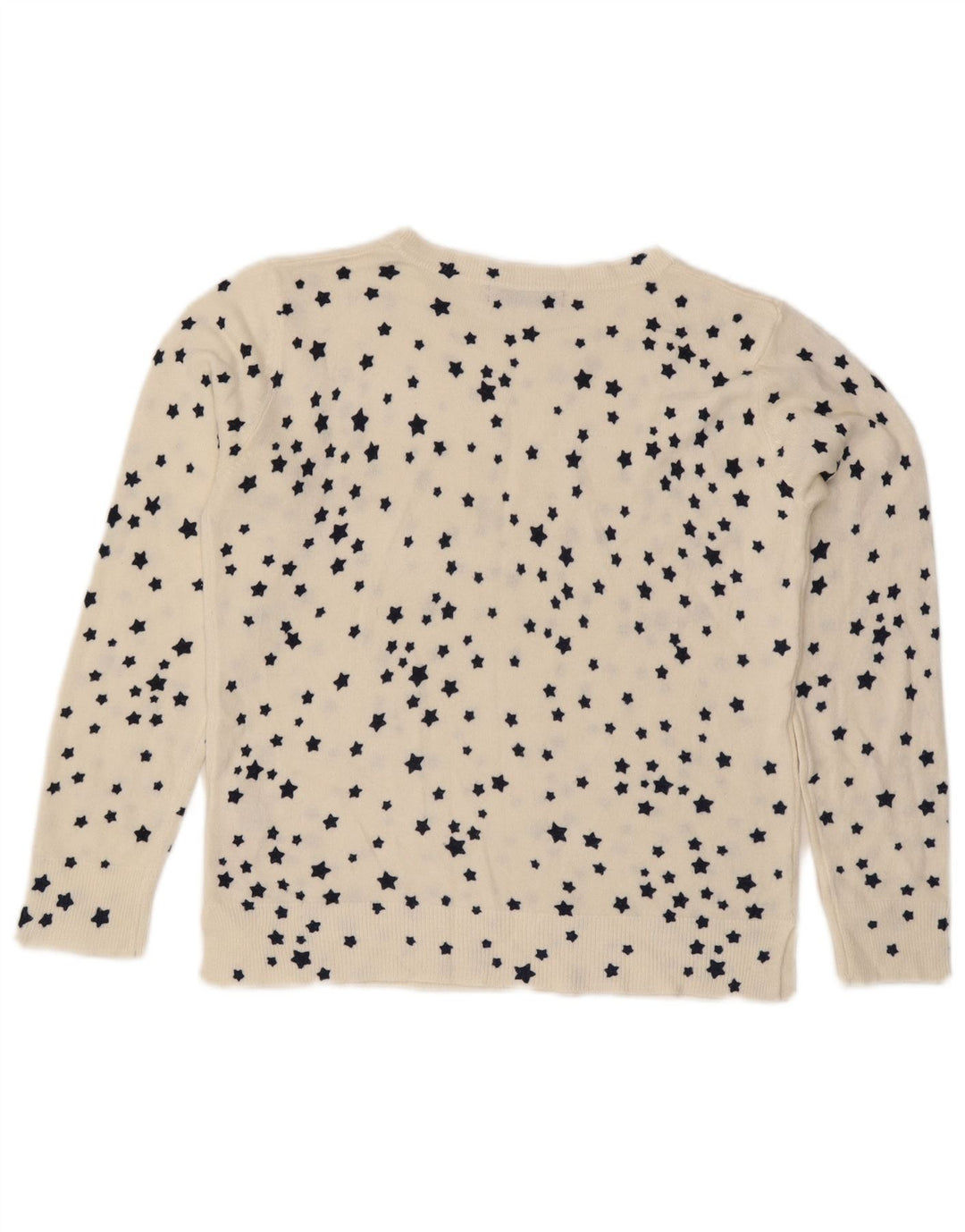 Marks & Spencer Damski sweter z dekoltem w łódkę, UK 10, mały, biały