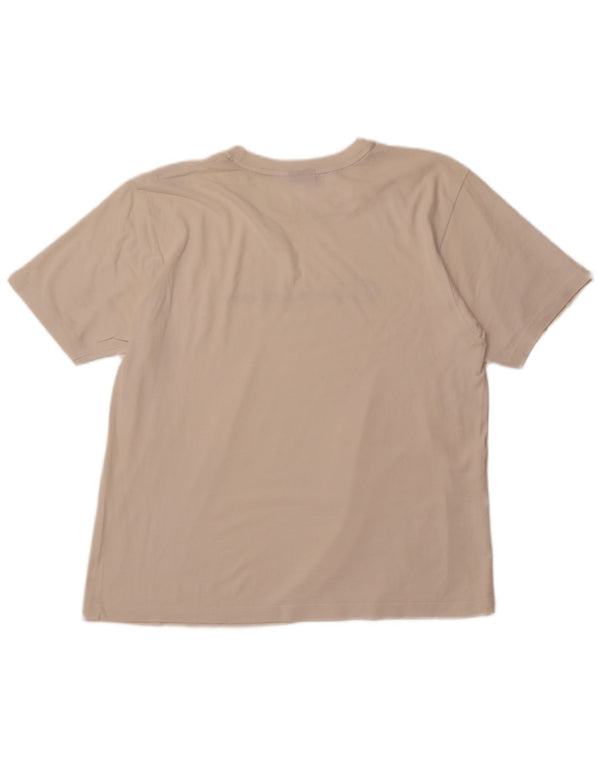 Męski T-shirt z grafiką CHAMPION Top XL Biały