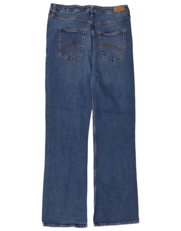 Damskie jeansy Bootcut Fat Face UK 12 Medium W30 L29 Niebieskie bawełniane