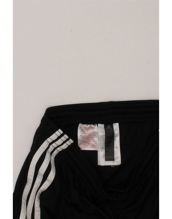 ADIDAS Boys Sport Shorts 14-15 Years  Black Polyester Vintage Adidas and Second-Hand Adidas from Messina Hembry 