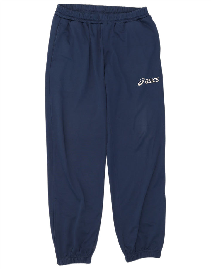 Męskie spodnie dresowe Asics Joggers, duży granatowy poliester