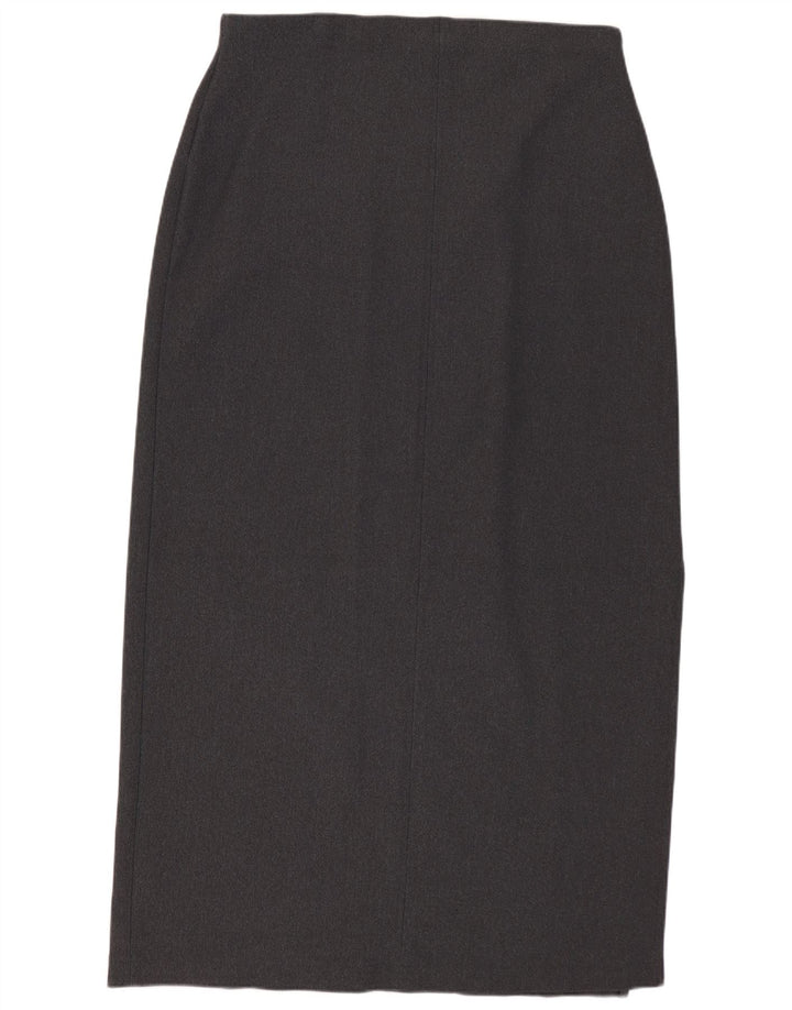 Marks & Spencer Damska spódnica midi UK 16, duża, W32, szary nylon