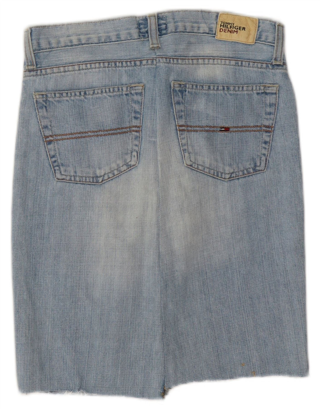 Damska spódnica jeansowa TOMMY HILFIGER W28 Średnioniebieska bawełna