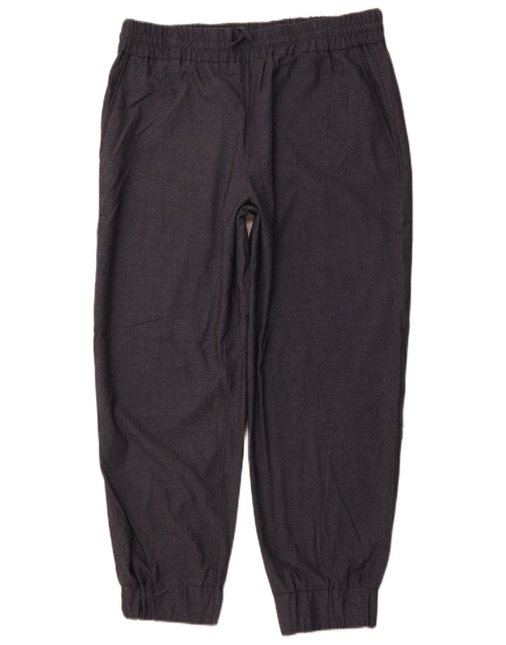 Damskie spodnie chino do biegania ZARA XL W32 L27 Szary poliester