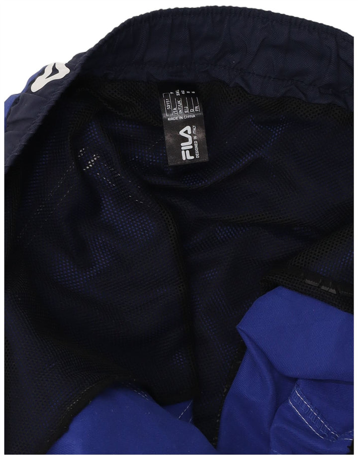 Męskie spodenki kąpielowe Fila Graphic 2XL Niebieski poliester