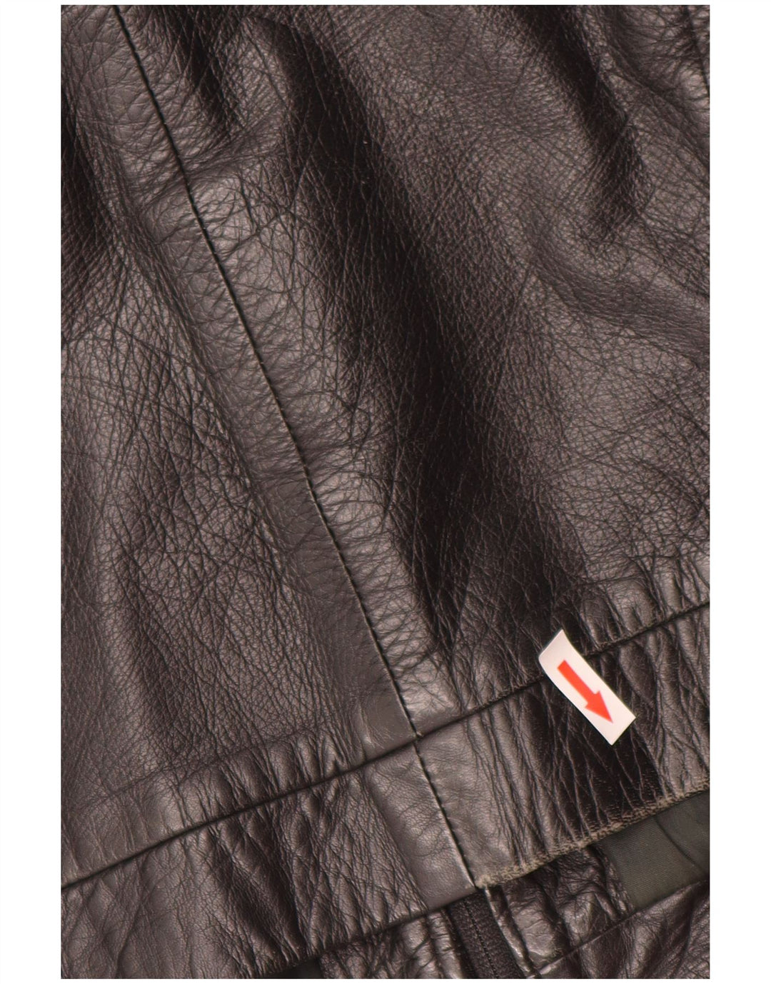 Vintage męska kurtka skórzana IT 50 duża czarna skóra