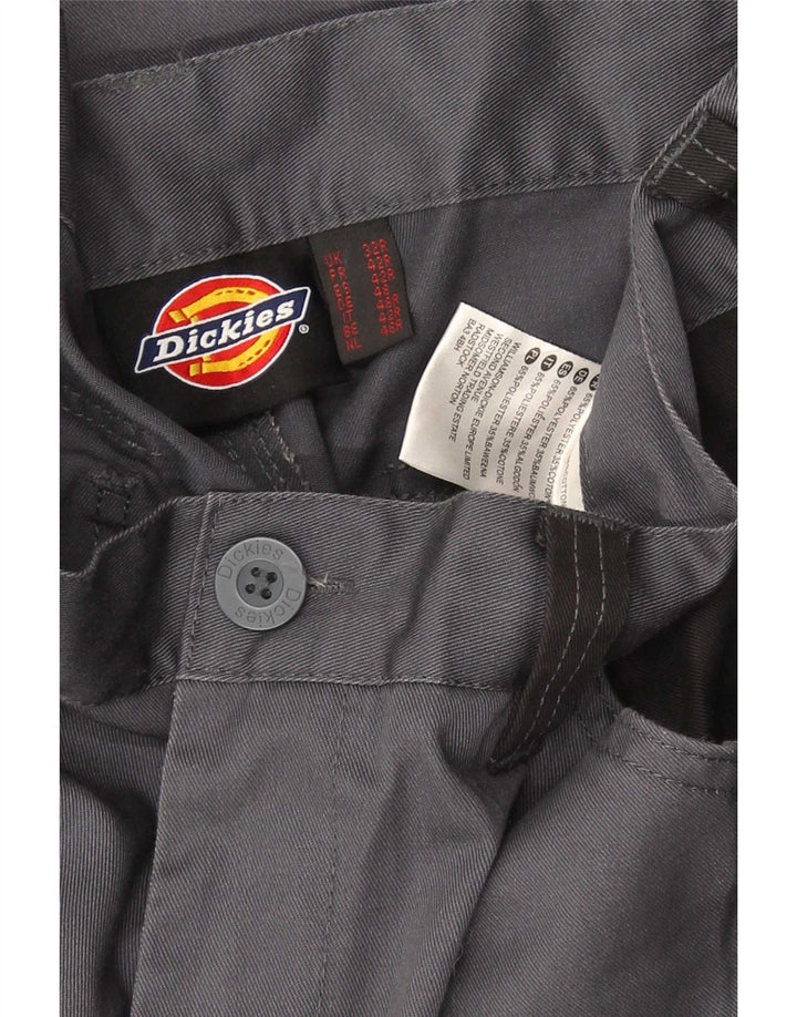 Męskie spodnie cargo Dickies W32 L30 Szary poliester z blokami kolorów