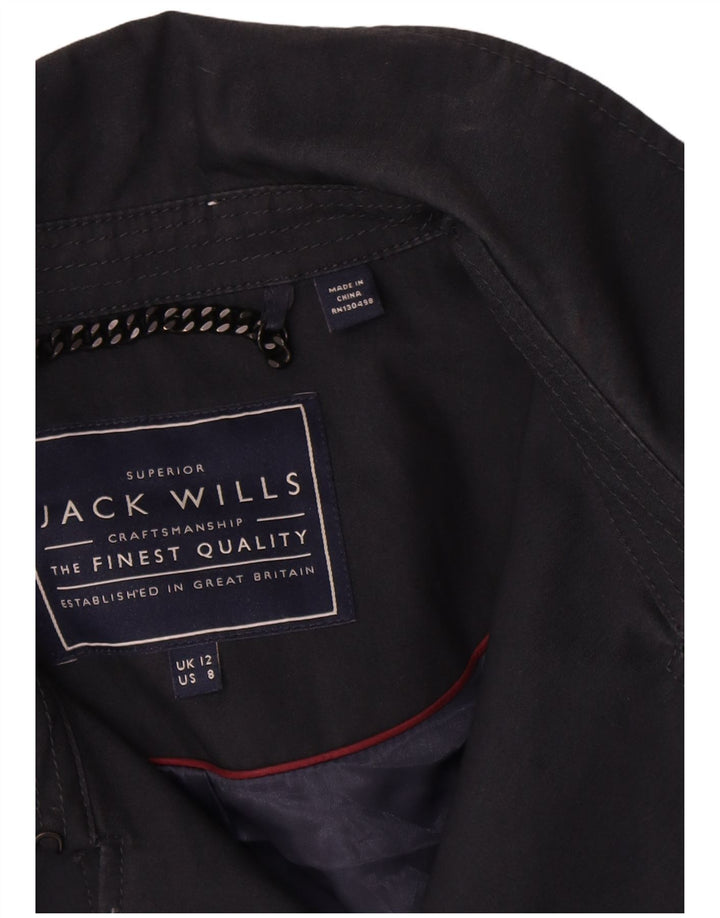 Trencz damski Jack Wills UK 12, średni granatowy, bawełniany
