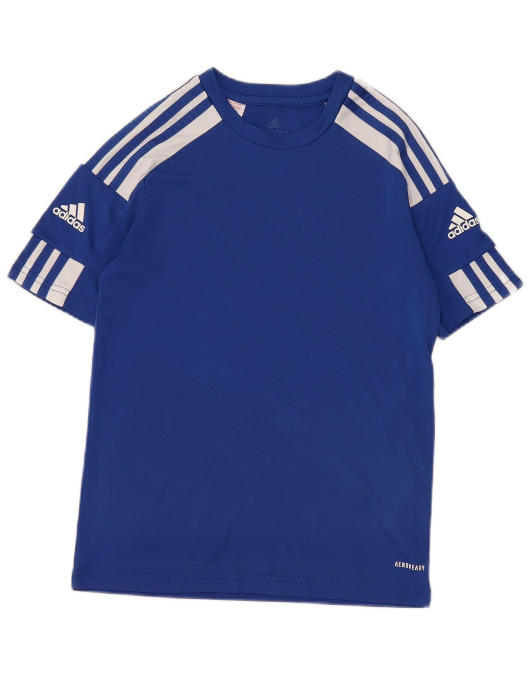 Chłopięca koszulka Adidas Aeroready Top 11-12 lat, niebieska, poliestrowa