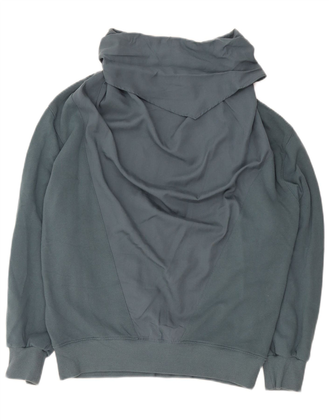 Damski sweter oversize Zara UK 10 Small, szary, bawełniany