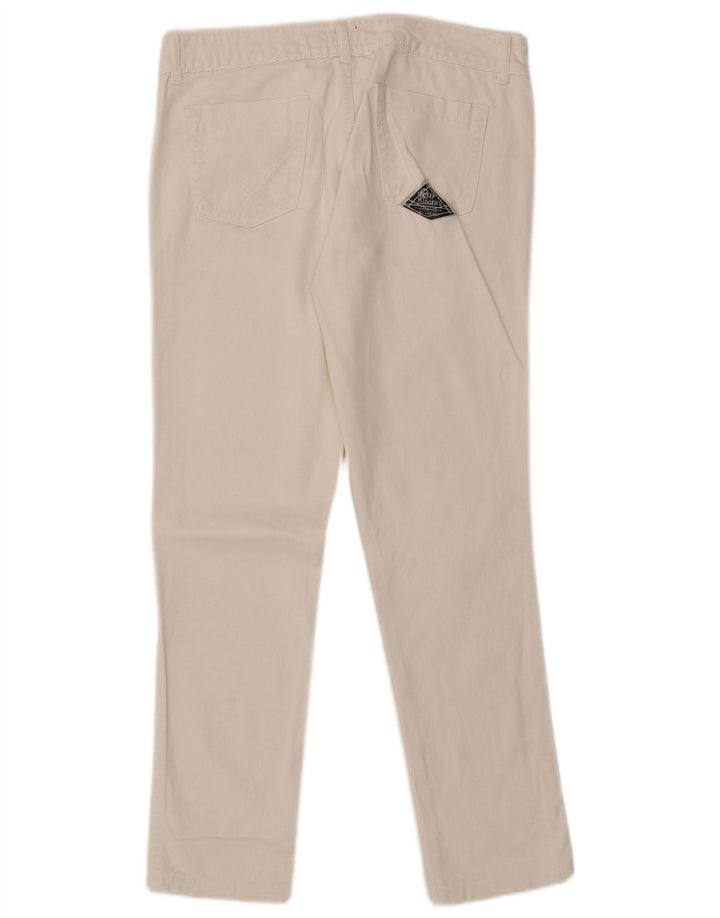 Damskie jeansy slim Roy Rogers W30 L31 Biała bawełna