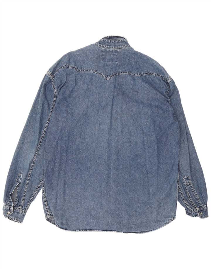 Męska koszula dżinsowa LEVI'S, duża, niebieska