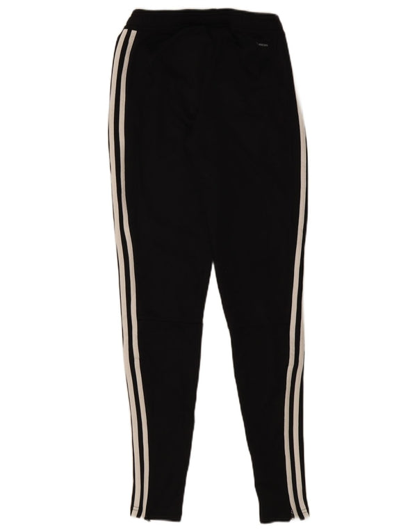 Damskie spodnie dresowe Adidas UK 4/6 XS Czarne, poliestrowe sportowe