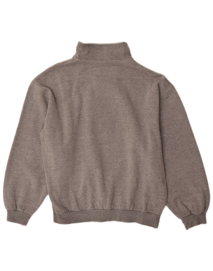 Damska bluza oversize DIADORA z grafiką UK 14, średnia szarość