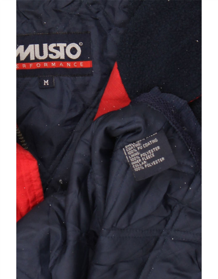 Męska kurtka wiatrówka Musto UK 38 Średni granatowy nylon