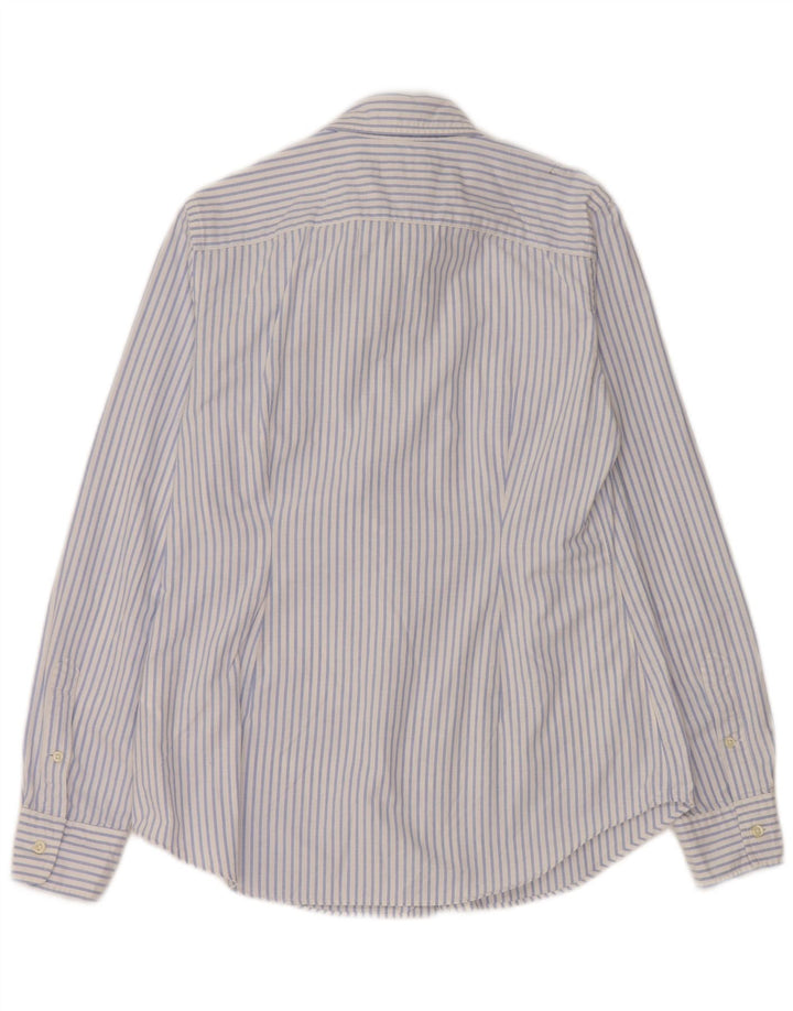 Koszula męska Ralph Lauren o dopasowanym kroju, bawełniana w średnie niebieskie paski