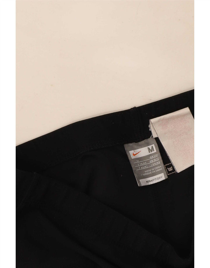Damskie legginsy Nike Capri UK 10/12, średni czarny poliester
