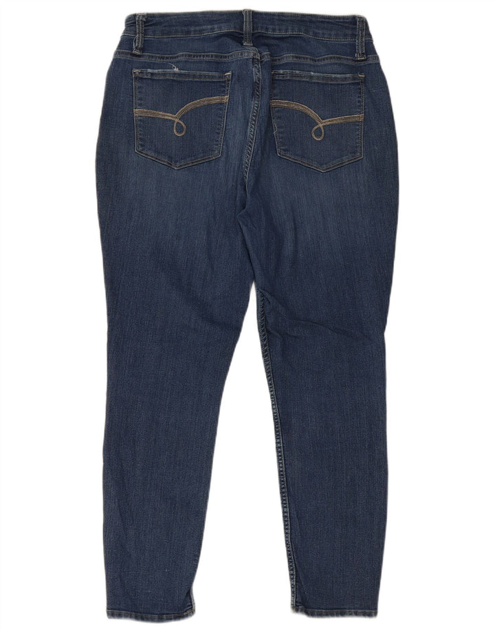 Damskie jeansy Lee Riders Mid Rise Skinny W30 L26 Niebieskie