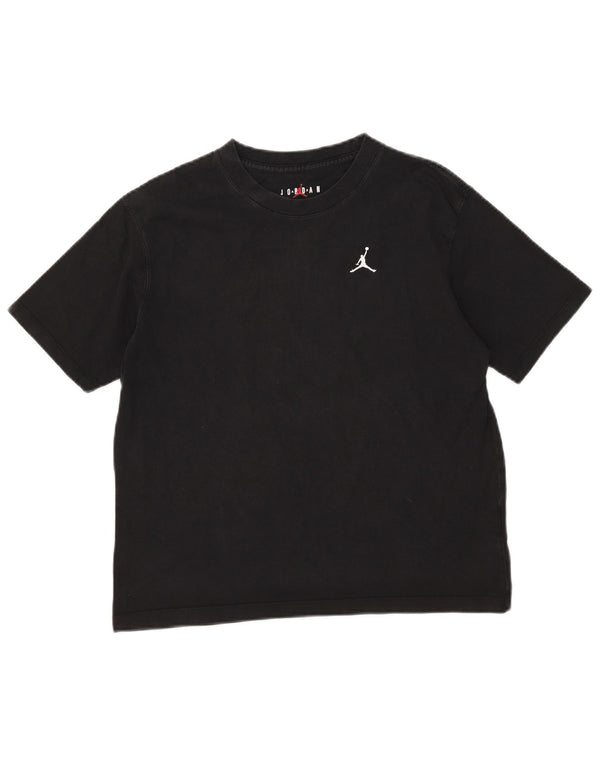 T-shirt damski Jordan Top UK 10 Small, czarny, bawełniany