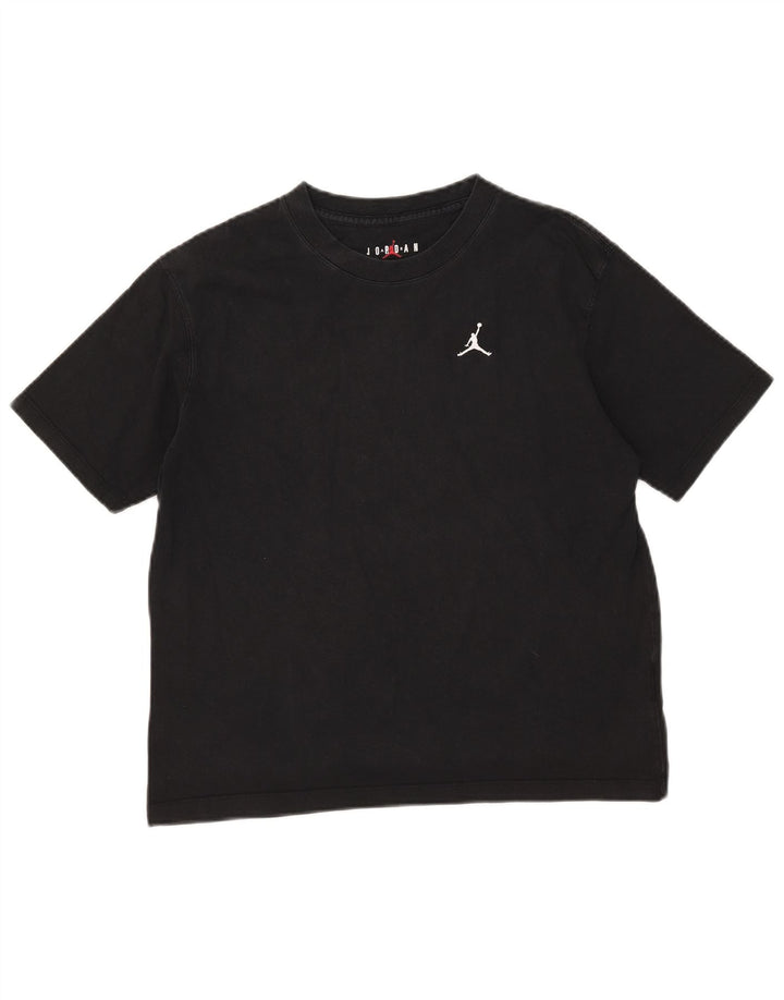 T-shirt damski Jordan Top UK 10 Small, czarny, bawełniany