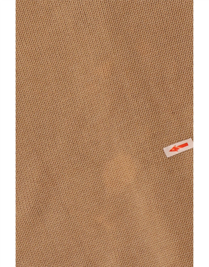 Męski sweter rozpinany Massimo Dutti XL, beżowy, bawełniany