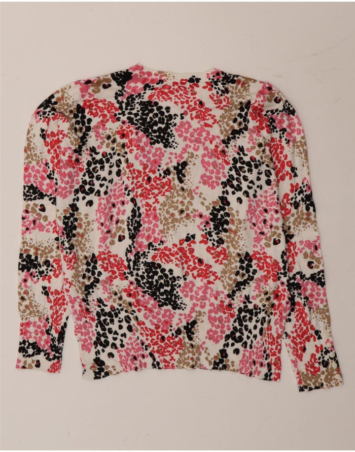 Marks & Spencer Damski sweter z okrągłym dekoltem, UK 14, duży, wielokolorowy