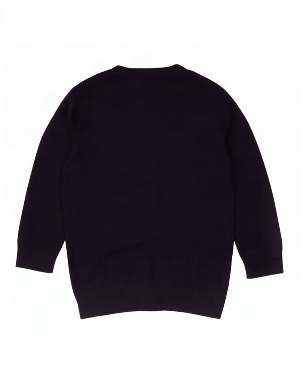 Damski sweter rozpinany z rękawem 3/4 Phase Eight UK 10, mały, granatowy
