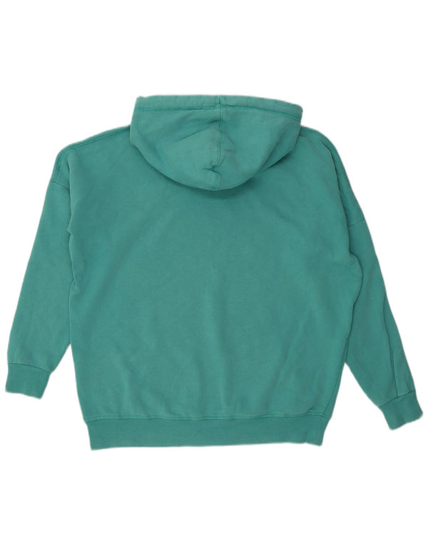 Damski sweter z kapturem Superdry Graphic Oversize UK 10 Small Turkus