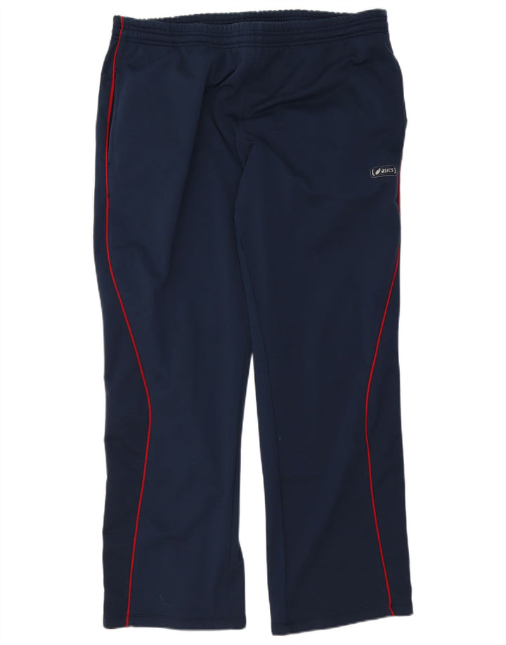 Męskie spodnie dresowe Asics XL, granatowe, poliestrowe